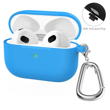 Load image into Gallery viewer, ENKAY Hat-Prince Thickened Silicone Protective Case Shock-Absorbing Cover with Keychain for Apple AirPods Pro 2 2021