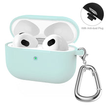 Load image into Gallery viewer, ENKAY Hat-Prince Thickened Silicone Protective Case Shock-Absorbing Cover with Keychain for Apple AirPods Pro 2 2021
