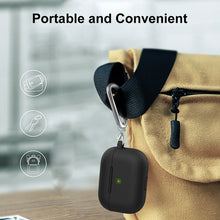 Load image into Gallery viewer, ENKAY Hat-Prince Thickened Silicone Protective Case Shock-Absorbing Cover with Keychain for Apple AirPods Pro 2 2021