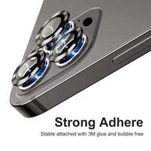Load image into Gallery viewer, ENKAY Hat-Prince Aluminium Alloy + Tempered Glass Camera Lens Cover Film Ring for iPhone 13 Pro / 13 Pro Max