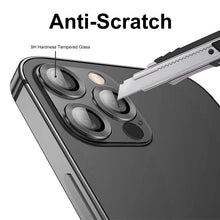 Load image into Gallery viewer, ENKAY Hat-Prince Aluminium Alloy + Tempered Glass Camera Lens Cover Film Ring for iPhone 13 Pro / 13 Pro Max