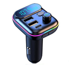 Load image into Gallery viewer, T70 Car MP3 Player FM Transmitter with Bluetooth USB Car Mobile Charger QC3.0 Quick Charge U Disk Music Player FM Modulator, T70