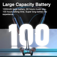 Load image into Gallery viewer, GYM530 Magnetic Neck-mounted Noise Cancelling Sports Earphones In-ear Stereo Support Handsfree / TF Card