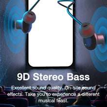 Load image into Gallery viewer, GYM530 Magnetic Neck-mounted Noise Cancelling Sports Earphones In-ear Stereo Support Handsfree / TF Card