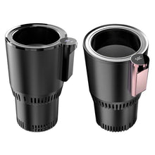 Load image into Gallery viewer, 2-in-1 Smart Car Cup Cooler Outdoor Travel Heater Portable Auto Mini Refrigerator 12V Cooling Heating Cup and Drink Holder
