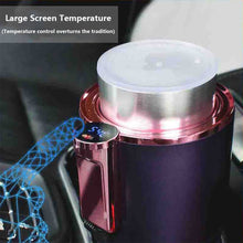 Load image into Gallery viewer, 2-in-1 Smart Car Cup Cooler Outdoor Travel Heater Portable Auto Mini Refrigerator 12V Cooling Heating Cup and Drink Holder