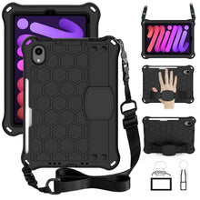 Load image into Gallery viewer, Honeycomb EVA Hybrid PC Tablet Case with Strap, For iPad mini 6 / mini 2024