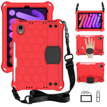 Load image into Gallery viewer, Honeycomb EVA Hybrid PC Tablet Case with Strap, For iPad mini 6 / mini 2024