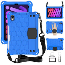 Load image into Gallery viewer, Honeycomb EVA Hybrid PC Tablet Case with Strap, For iPad mini 6 / mini 2024