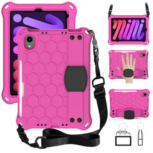 Load image into Gallery viewer, Honeycomb EVA Hybrid PC Tablet Case with Strap, For iPad mini 6 / mini 2024