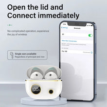 Load image into Gallery viewer, PRO100 TWS Bluetooth 5.2 Noise Canceling Waterproof Earphones 9D Stereo Sports Headphone with Charging Case
