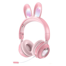 Load image into Gallery viewer, KE-01 Rabbit Ear Wireless Bluetooth 5.0 Stereo Music Foldable Headset with Mic For PC