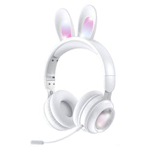 Load image into Gallery viewer, KE-01 Rabbit Ear Wireless Bluetooth 5.0 Stereo Music Foldable Headset with Mic For PC