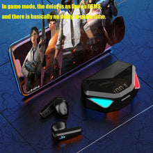 Load image into Gallery viewer, TWS-Y04 Bluetooth 5.0 TWS Binaural True Stereo Touch Control Gaming Earphone with LED Charging Case