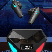 Load image into Gallery viewer, TWS-Y04 Bluetooth 5.0 TWS Binaural True Stereo Touch Control Gaming Earphone with LED Charging Case
