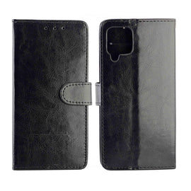 Crazy Horse Texture Leather Horizontal Flip Protective Case with Holder & Card Slots & Wallet & Photo Frame, For Samsung Galaxy F22, For iPhone 13 mini, For iPhone 13, For iPhone 13 Pro, For iPhone 13 Pro Max