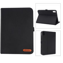 Load image into Gallery viewer, Fabric Texture Horizontal Flip Leather Tablet Case, For iPad mini 6 / mini 2024