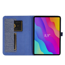 Load image into Gallery viewer, Fabric Texture Horizontal Flip Leather Tablet Case, For iPad mini 6 / mini 2024