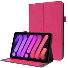 Load image into Gallery viewer, Two-Folding Holder Business Leather Tablet Case, For iPad mini 6 / mini 2024