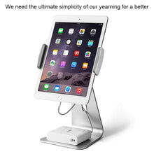 Load image into Gallery viewer, AP-7S 7-13 inch Universal Tablet PC Aluminum Alloy 360 Rotation Desktop Stand