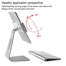 Load image into Gallery viewer, AP-7S 7-13 inch Universal Tablet PC Aluminum Alloy 360 Rotation Desktop Stand