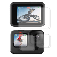 Load image into Gallery viewer, ENKAY Hat-Prince 3 in 1 Front + Back 0.2mm Tempered Glass Screen Protector Camera Film For GoPro HERO 10 Black, 1 PC, 2 PCS