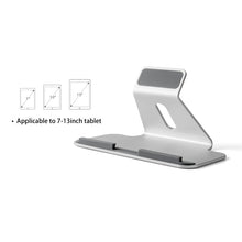 Load image into Gallery viewer, AP-7D Aluminum Alloy Lazy Live Desktop Holder for 7-13 inch Tablets