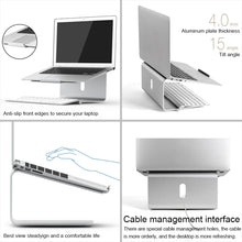 Load image into Gallery viewer, AP-2 Aluminum Alloy 360 Degrees Rotation Adjustable Laptop Stand for 11-17 inch Notebook, AP-2