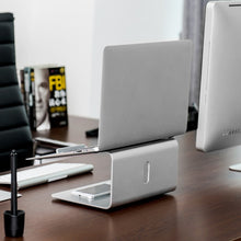 Load image into Gallery viewer, AP-2 Aluminum Alloy 360 Degrees Rotation Adjustable Laptop Stand for 11-17 inch Notebook, AP-2