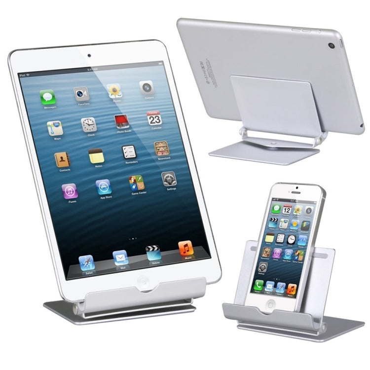 Universal Metal Tablet Mobile Phone Holder Stand 360 Degree Rotating Accessory Foldable Desktop