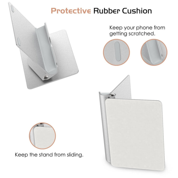 Universal Metal Tablet Mobile Phone Holder Stand 360 Degree Rotating Accessory Foldable Desktop