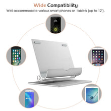 Load image into Gallery viewer, Universal Metal Tablet Mobile Phone Holder Stand 360 Degree Rotating Accessory Foldable Desktop