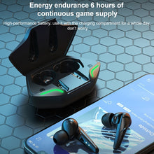 Load image into Gallery viewer, TWS-G11 Bluetooth 5.0 Low Latency TWS Stereo Gaming Earphone with Cool LED