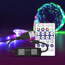 Load image into Gallery viewer, WS2812B USB 5V APP Remote Controller Bluetooth Music Controller for SK6812 WS2811 WS2812 LED Light Strip
