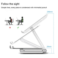 Load image into Gallery viewer, AP-2V Aluminum Alloy Laptop Stand, AP-2V