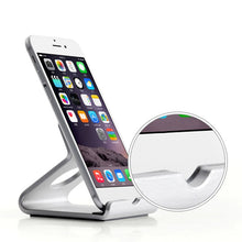 Load image into Gallery viewer, AP-4D Portable Aluminum Alloy Mobile Phone Stand Desk Tablet Stand Home Office Shelf