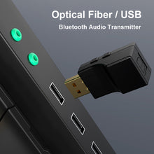 Load image into Gallery viewer, SW03 2 in 1 Bluetooth 5.0 Audio Transmitter USB + SPDIF Low Lantency Optical Wireless Adapter for TV PC
