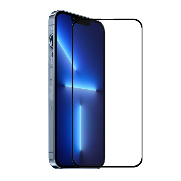 ENKAY Hat-Prince Full Glue Tempered Glass 6D Full Coverage Anti-scratch Protector for iPhone 13 Pro Max, 1pcs, 2pcs, 5pcs