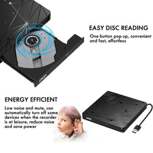 Load image into Gallery viewer, External USB 3.0 Portable DVD RW Reader Optical Drive Reader