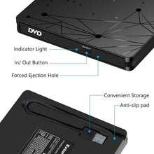 Load image into Gallery viewer, External USB 3.0 Portable DVD RW Reader Optical Drive Reader