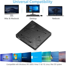 Load image into Gallery viewer, External USB 3.0 Portable DVD RW Reader Optical Drive Reader