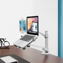 Load image into Gallery viewer, OA-9X Adjustable Height Rotating Stand for 10-16 Inch Notebook and 4.7-12.9 Inch Tablet PC