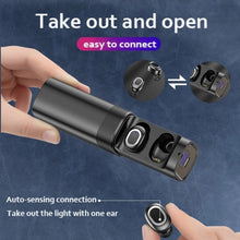 Load image into Gallery viewer, T&amp;G TG909 TWS In-Ear Mini Dual Channel Stereo Bluetooth Earphones with LED Display