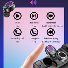 Load image into Gallery viewer, T&amp;G TG909 TWS In-Ear Mini Dual Channel Stereo Bluetooth Earphones with LED Display
