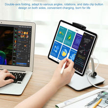 Load image into Gallery viewer, S10 Aluminum Alloy Tablet Stand, Flat Laptop Frame, Folding Desk Accessories