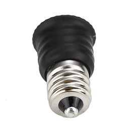 10 PCS E12 To E14 Socket Changer LED Light Lamp Adapter, Black, White