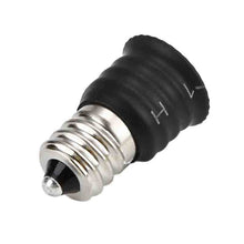 Load image into Gallery viewer, 10 PCS E12 To E14 Socket Changer LED Light Lamp Adapter, Black, White