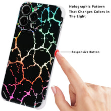 Load image into Gallery viewer, Laser Marble TPU Phone Case, For iPhone 13 Pro Max, For iPhone 13 Pro, For iPhone 13, For iPhone 12 Pro Max, For iPhone 12, For iPhone 11 Pro Max, For iPhone 11 Pro, For iPhone 11