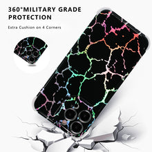 Load image into Gallery viewer, Laser Marble TPU Phone Case, For iPhone 13 Pro Max, For iPhone 13 Pro, For iPhone 13, For iPhone 12 Pro Max, For iPhone 12, For iPhone 11 Pro Max, For iPhone 11 Pro, For iPhone 11