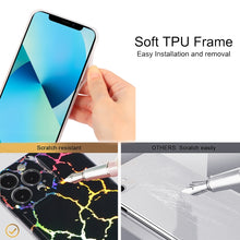 Load image into Gallery viewer, Laser Marble TPU Phone Case, For iPhone 13 Pro Max, For iPhone 13 Pro, For iPhone 13, For iPhone 12 Pro Max, For iPhone 12, For iPhone 11 Pro Max, For iPhone 11 Pro, For iPhone 11